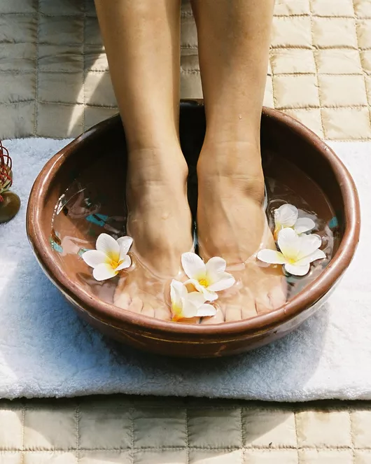 Organic ParaSpa Foot Spa, Nail Trim & Foot Treatment + Mink Style souvenir